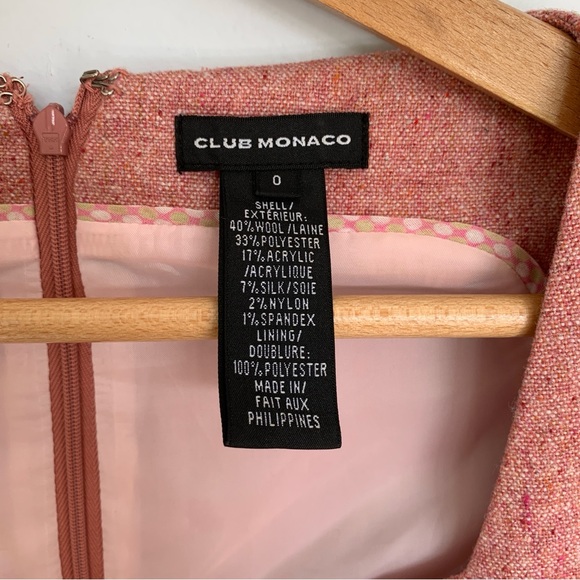 Y2K CLUB MONACO PINK RETRO DRESS - Picture 6 of 10
